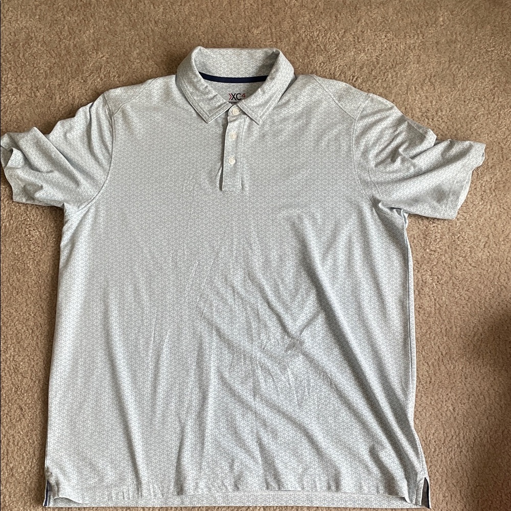 Johnston & Murphy Light Green Polo Shirt